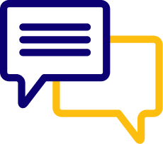 chat bubbles icon