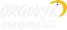 ORGOVYX® (relugolix) 120 mg tablets logo